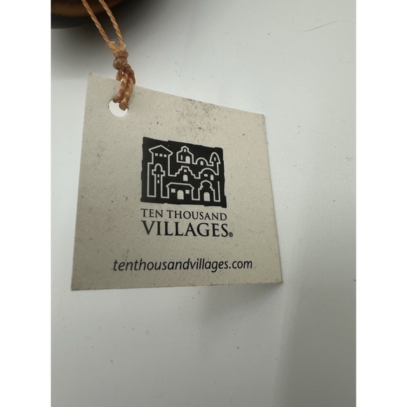 Peru Owl Gourd Ornament Hand Painted LUCMA - Picture 6 of 10